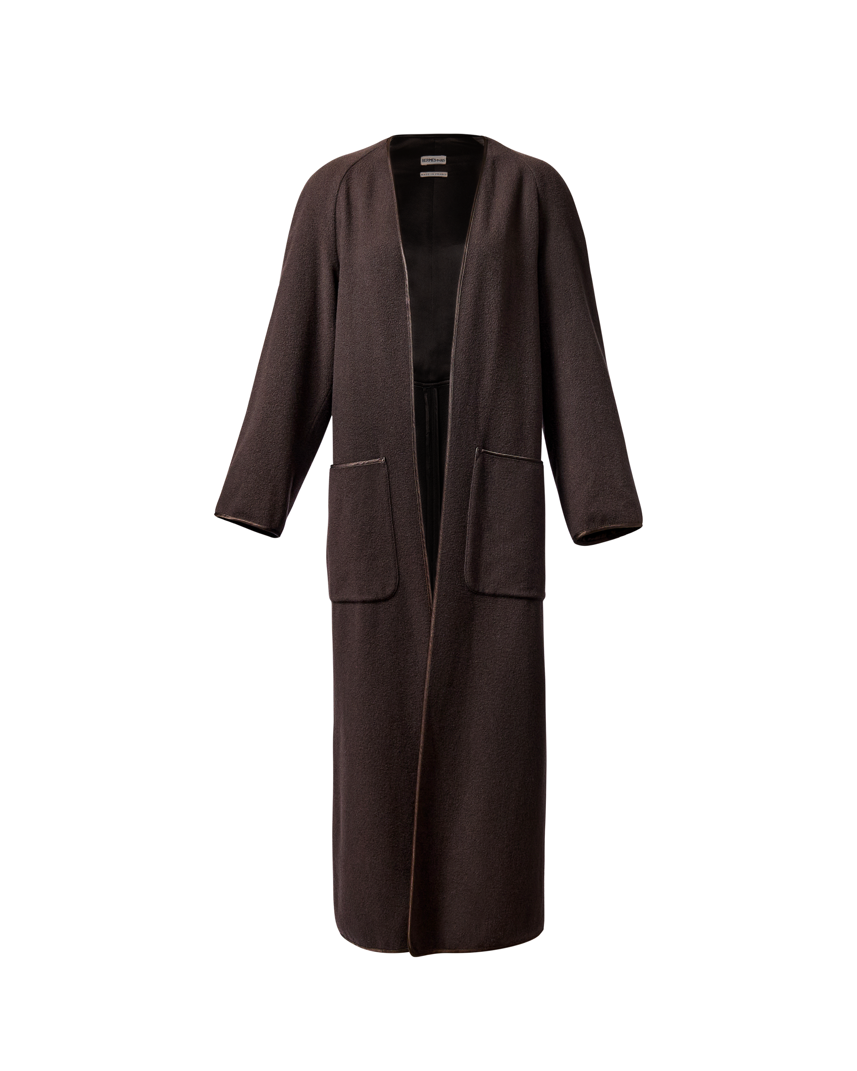 A/W 1998 Cashmere Collarless Brown Jacket