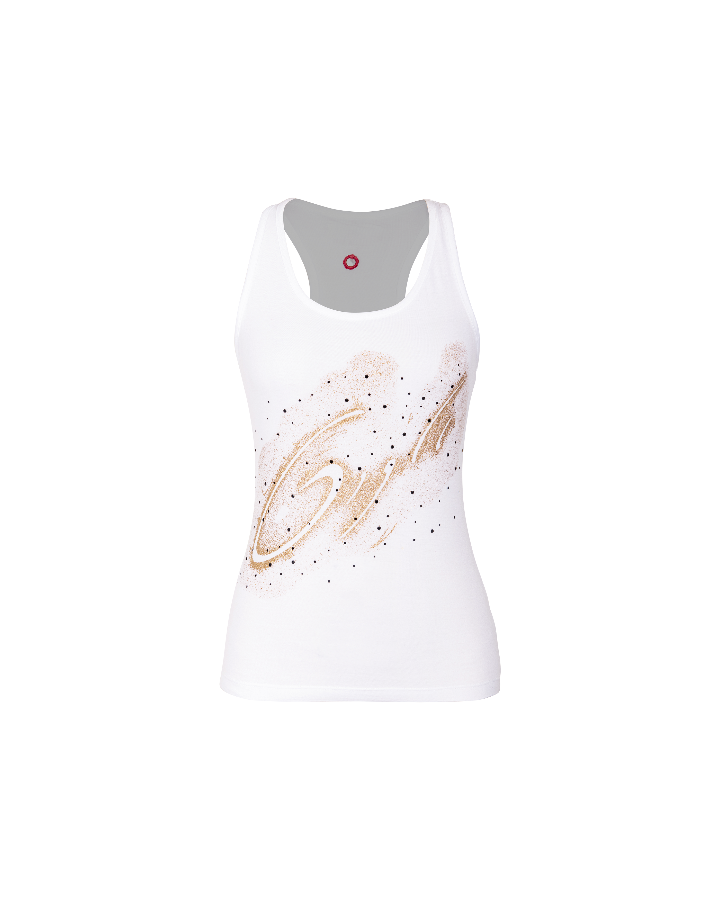 2000's White and Gold ID Tank Top