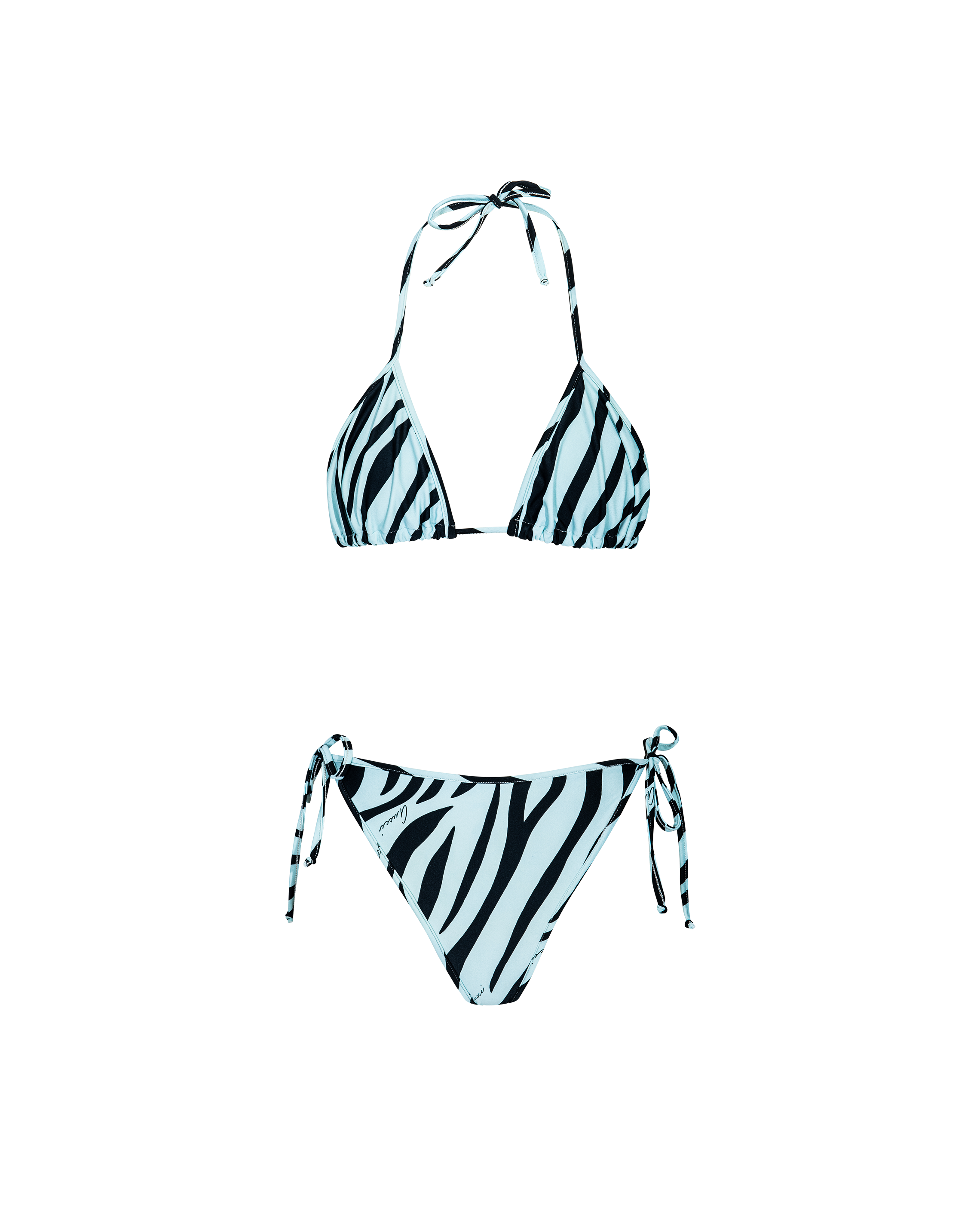 S/S 1996 Zebra Print String Bikini