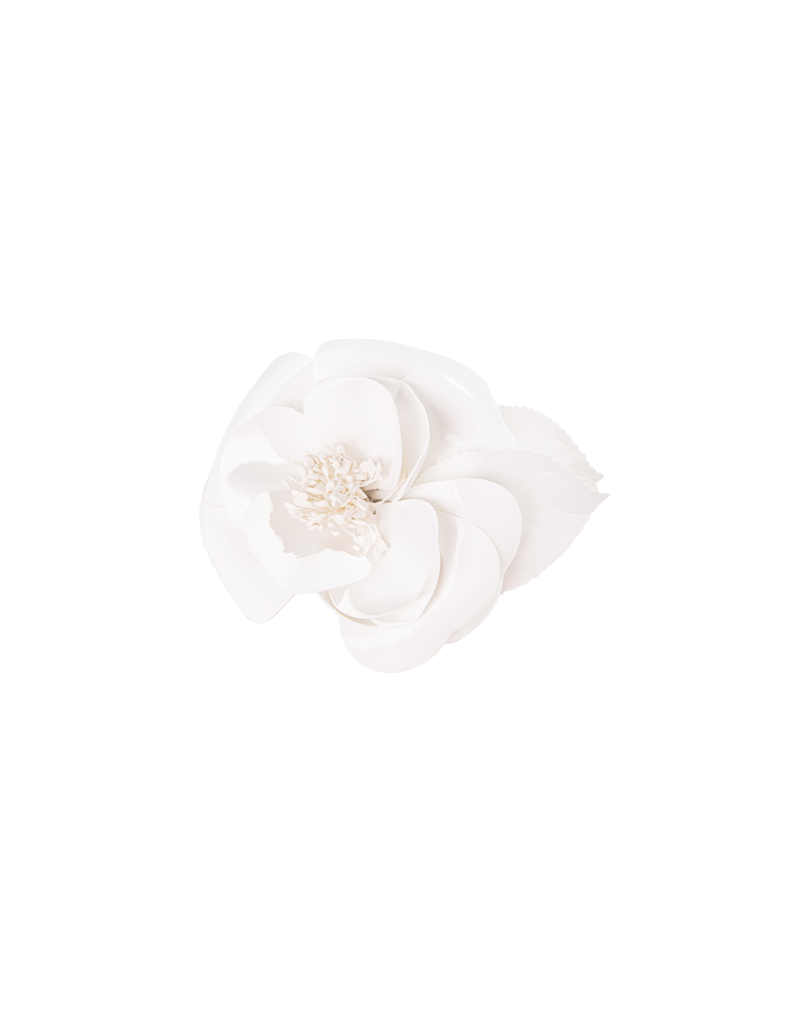 A/W 1990 White Camellia Pin