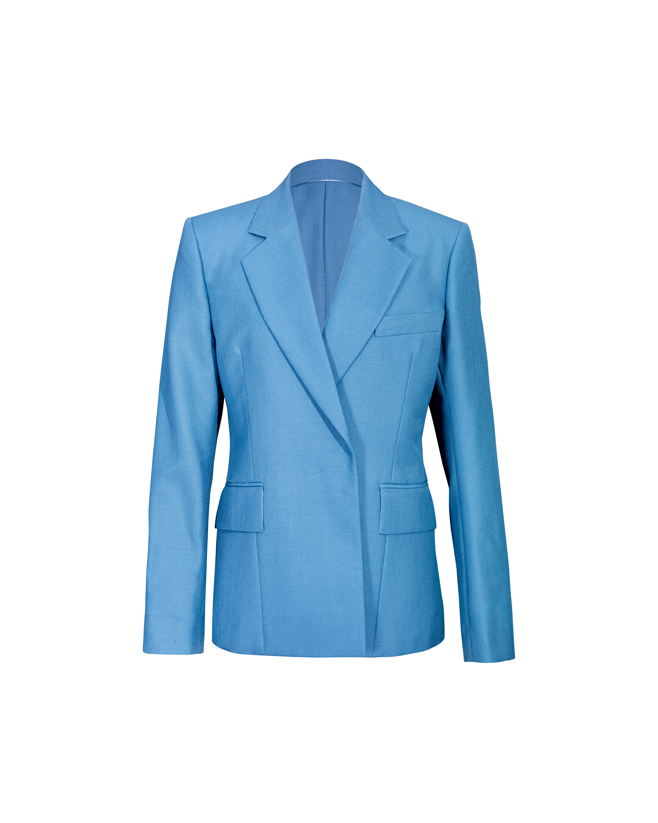 S/S 2017 Teal Blazer with Silver Clasp