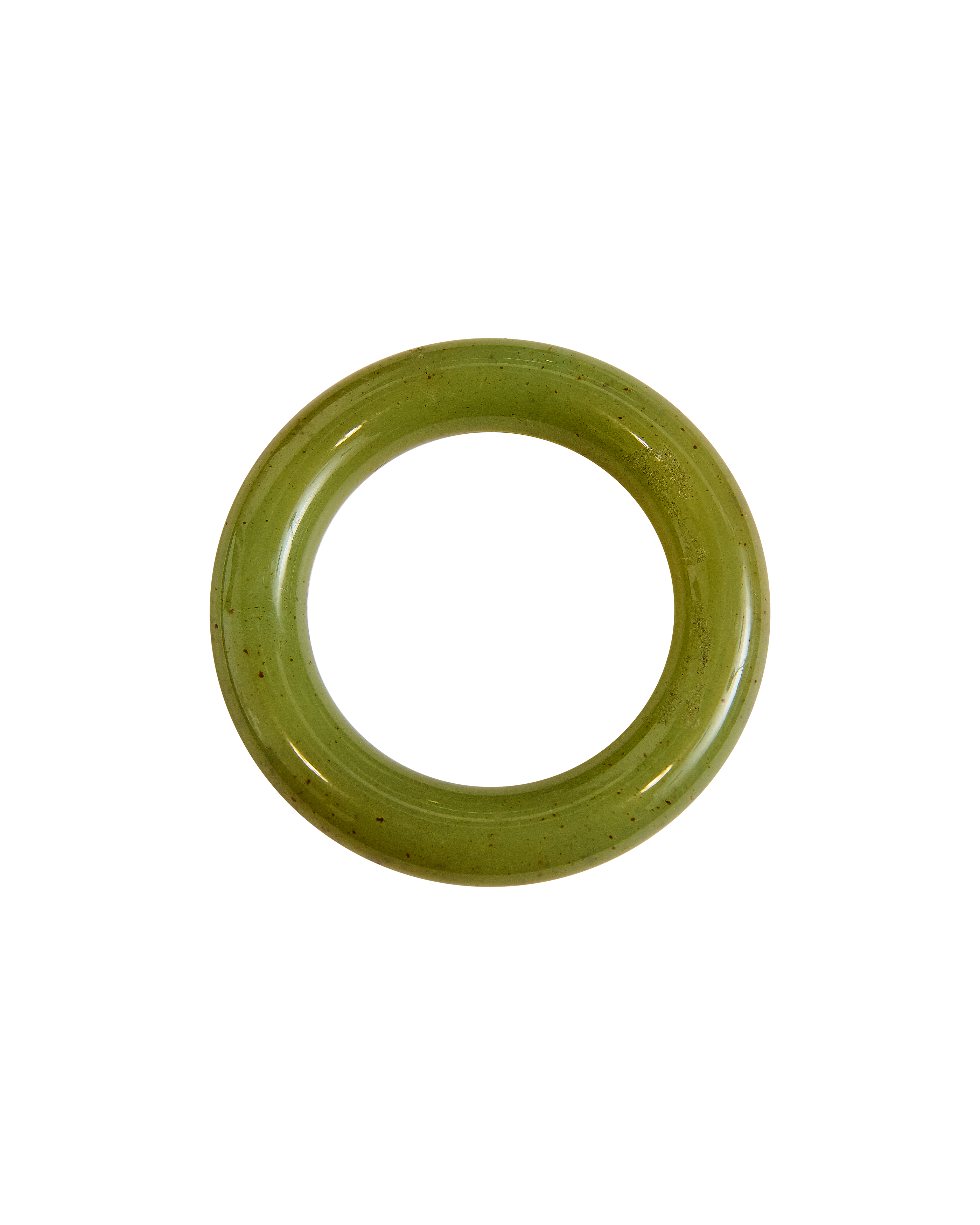 1990's Green and Brown Flecked Bangle