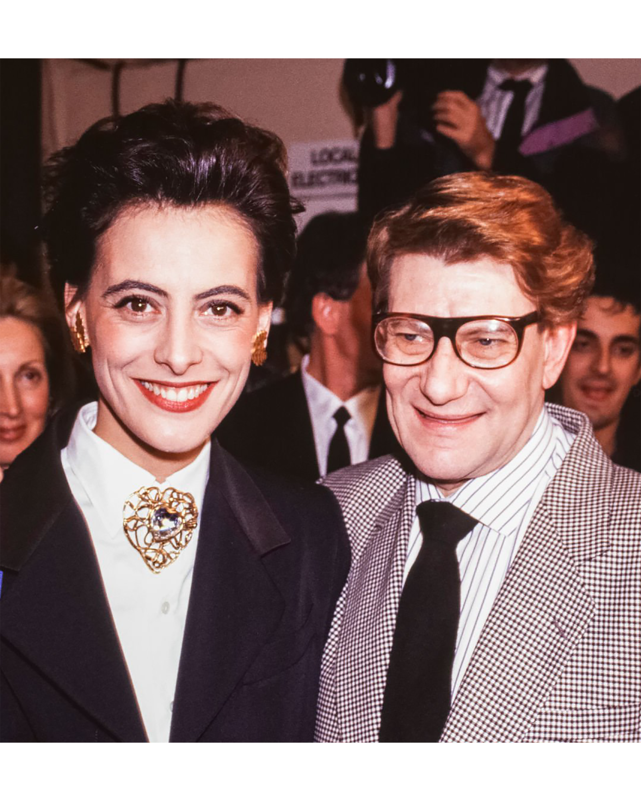 1990's Robert Goossens Hammered Gold Heart Brooch