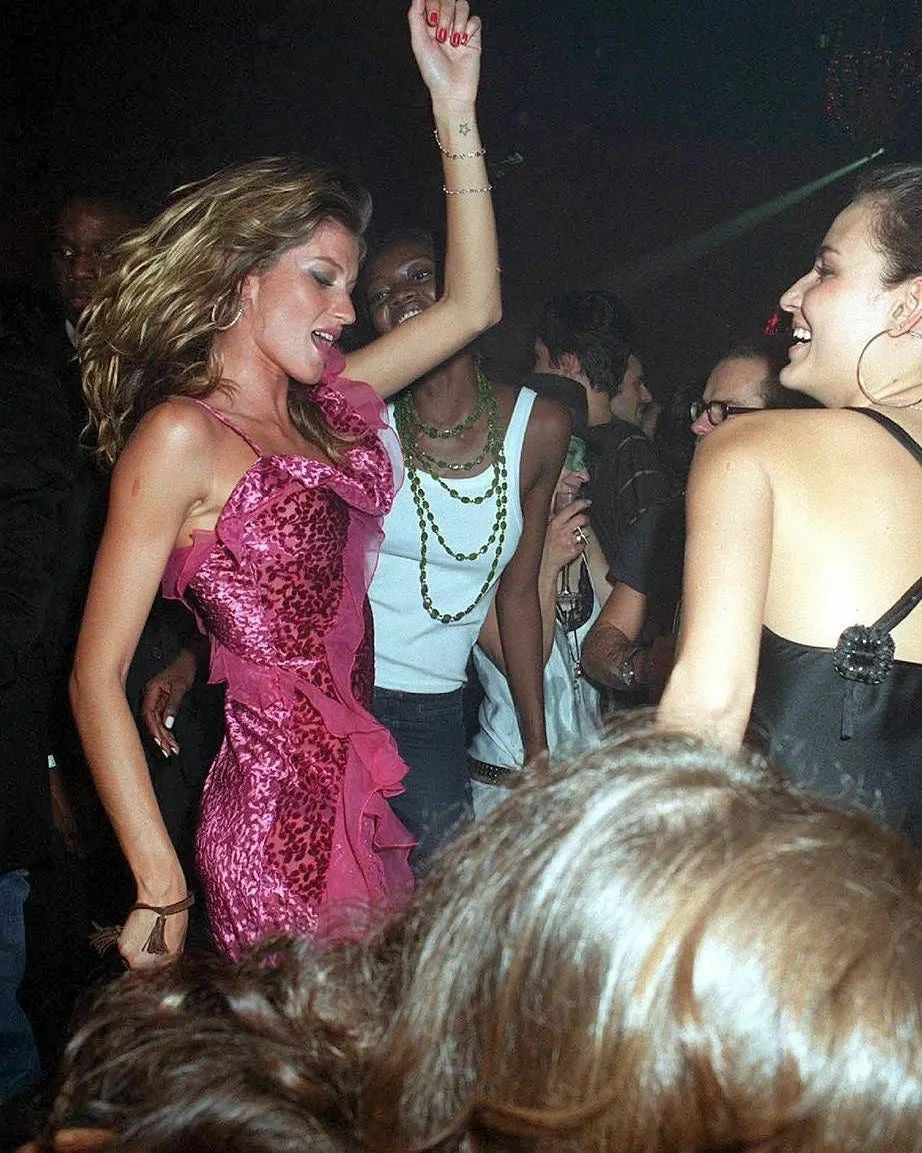 A/W 2004 Burnt Orange Velvet Burnout Knee Length Slip Dress