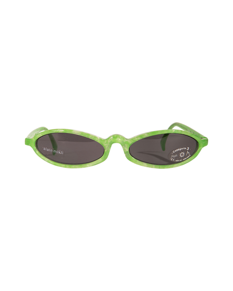 c. 1987 Green Tortoiseshell Sunglasses display picture 1