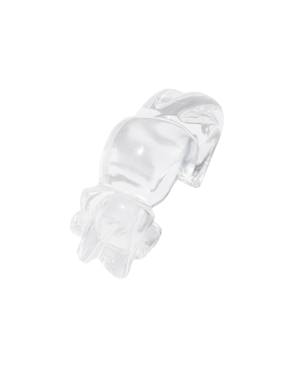 1978 Large Lucite 'Bow' Bracelet